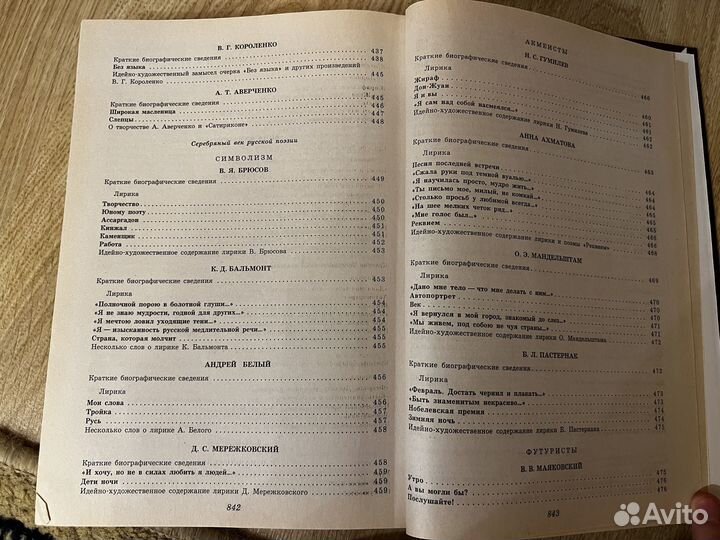 Все произведения в кратком изложении