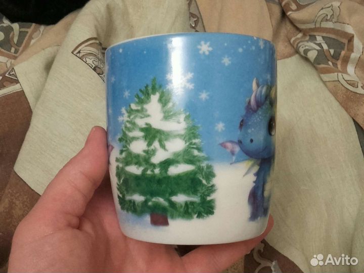 Кружка Дракончики 370мл Новая с этикеткой