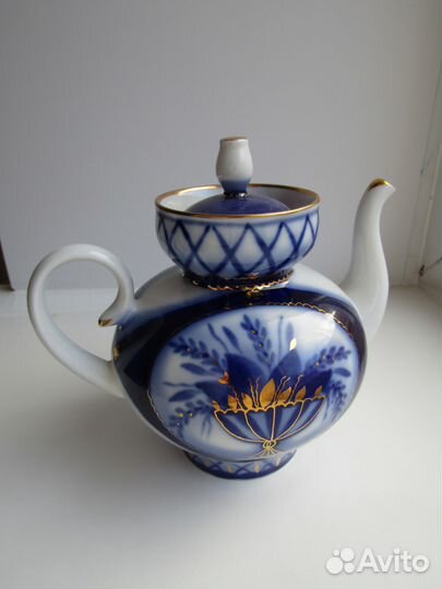 Заварочный чайник (лфз, кобальт)