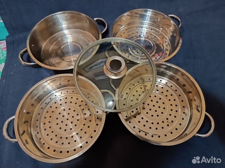 Мантоварка из нержавеющей стали