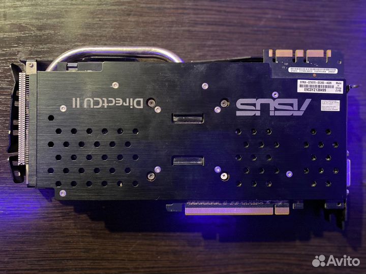 Видеокарта GTX 970 strix 4gb