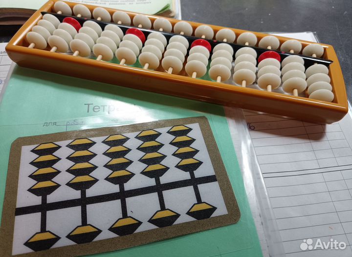 Абакус (счёты) для ментальной арифметики