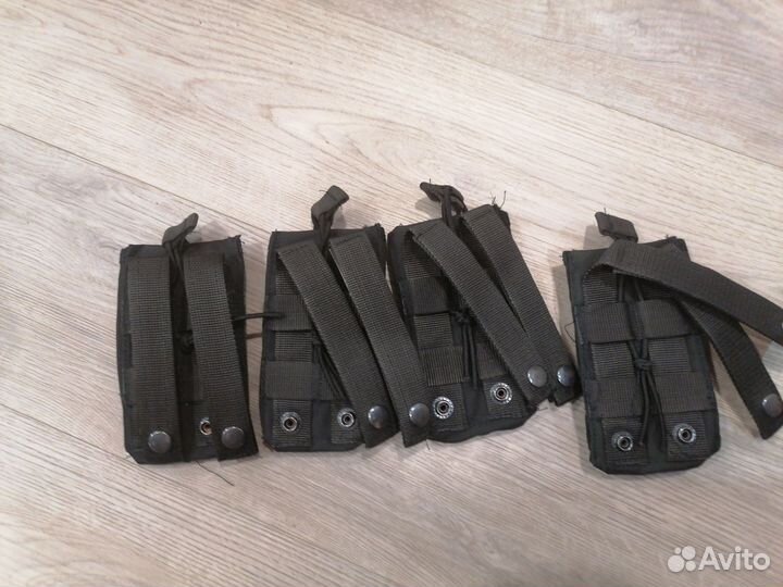 Подсумки под магазины ак черные