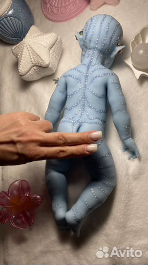 Кукла силиконовая беби Аватар