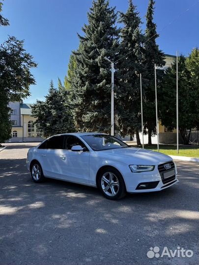 Audi A4 1.8 CVT, 2014, 195 000 км