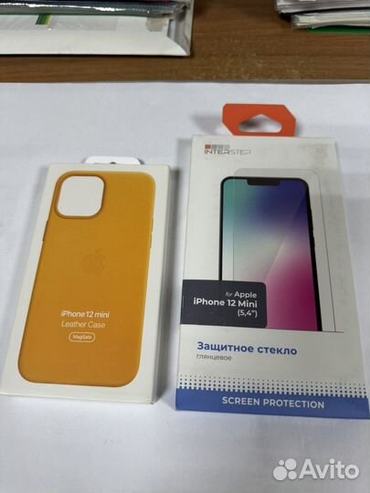 Чехол + стекло Для iPhone 12 mini