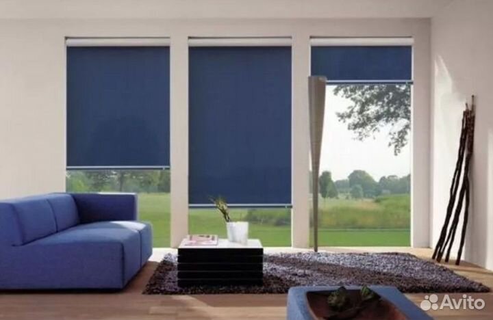 Рулонные шторы блэкаут на окно