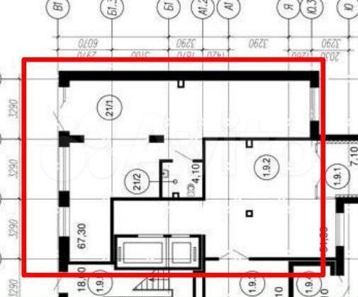 Свободного назначения, 71.4 м²