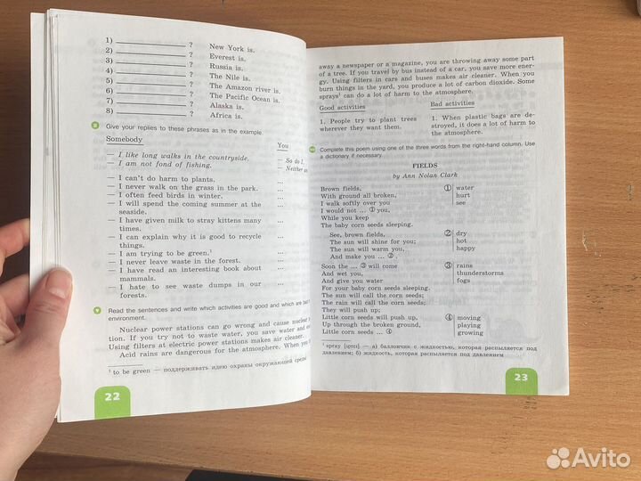 English activity book 6 афанасьева михеева