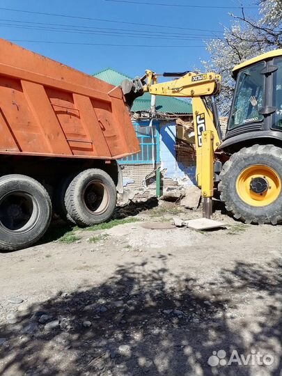 Демонтажные работы, спил деревьев,уборка територий