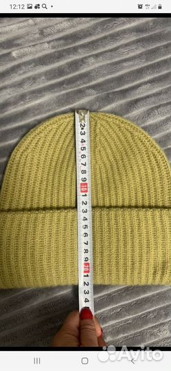 Шапка из кашемира