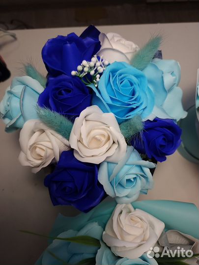 Букеты из мыльных цветов