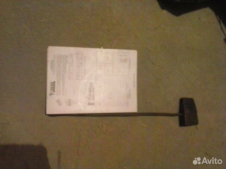 Насос ручной СССР с деревянной ручкой