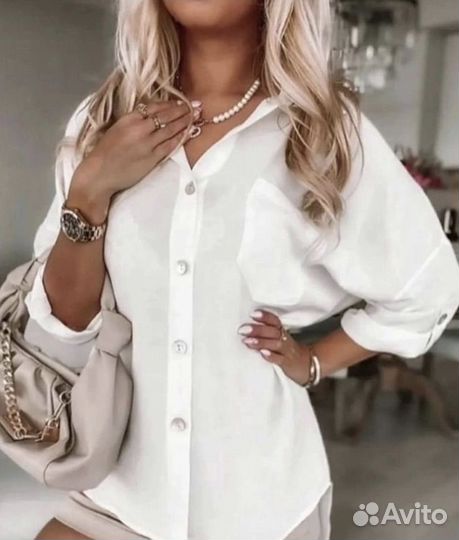 Блузка рубашка от 42 до 52 р