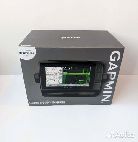 Эхолот картплоттер Garmin Echomap 74sv с GT54