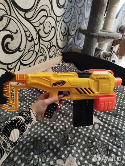 Игрушки Бластер Nerf Alpha strike Flute cs-10