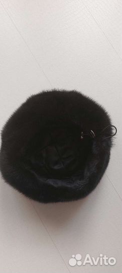 Берет норковый