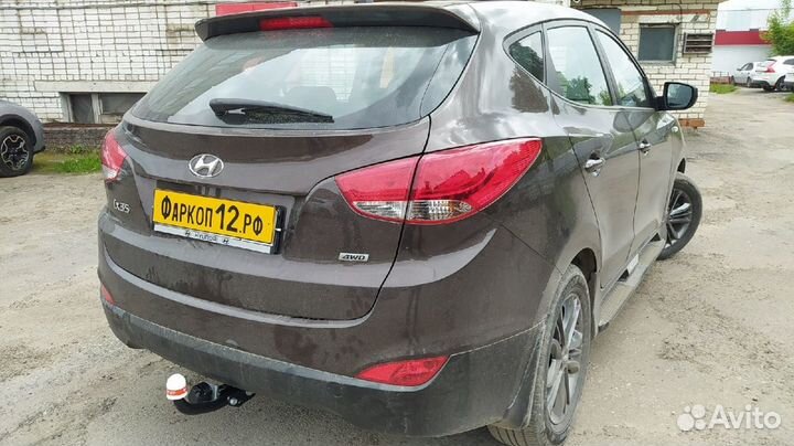 Фаркоп для Hyundai IX 35 Хёндай IX 35 съёмный шар