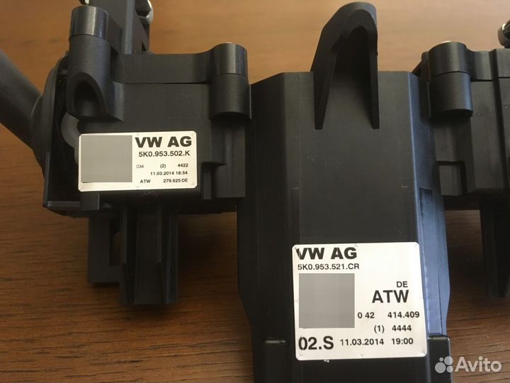 Подрулевой переключатель для Skoda, Volkswagen, Se