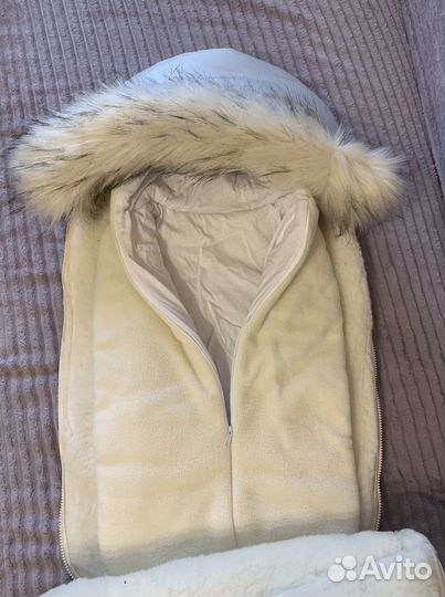 Зимний конверт на выписку