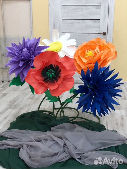 Аренда ростовые цветы