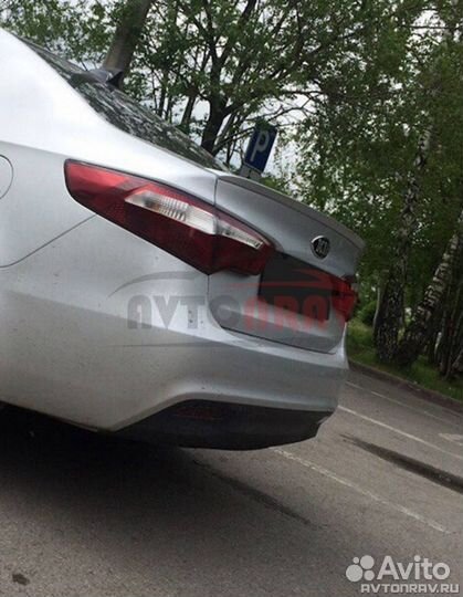 Лип-Спойлер Sport для Kia Rio 3 седан