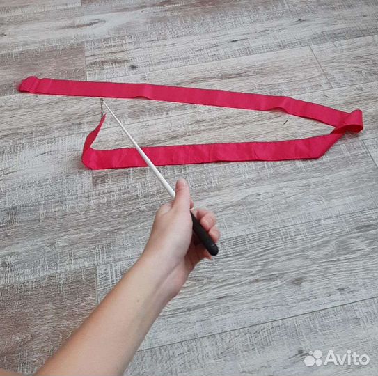 Гимнастическая лента с палочкой