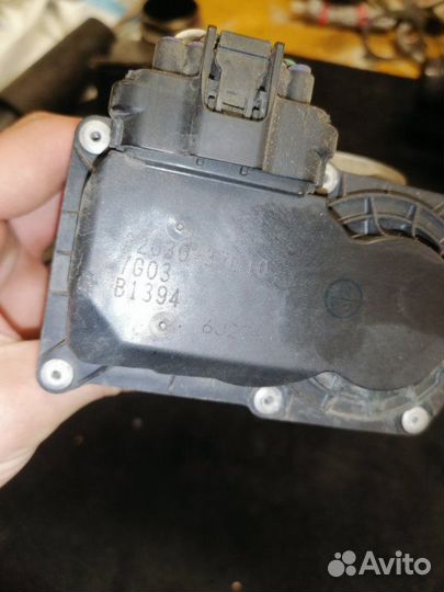 Дроссельная заслонка Toyota Corolla 150 2zrfe