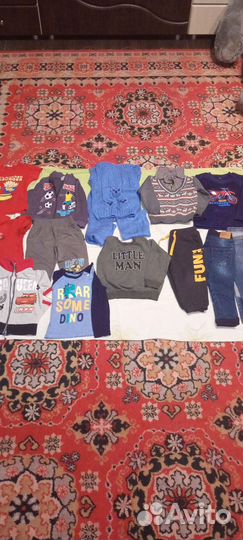 Детские вещи пакетом на мальчика 86 98