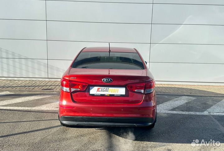 Kia Rio 1.6 AT, 2015, 184 011 км