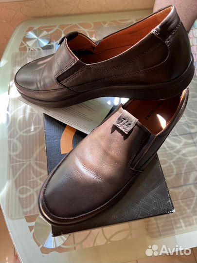 Туфли мужские 45 размер. Коричневые. Весна -лето