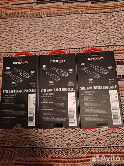 Кабель для зарядки type-c