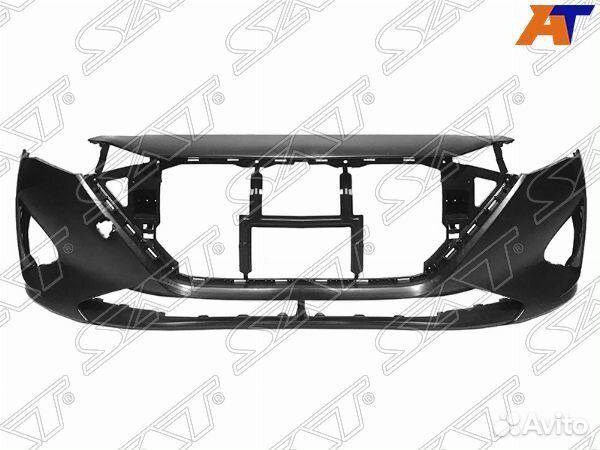 Бампер передний hyundai accent/solaris 17