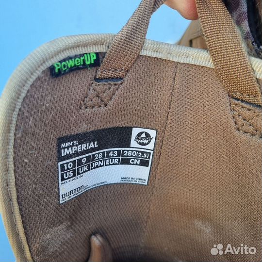 Мужские ботинки Burton Imperial US10