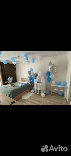 Детская кровать с маятником овальная и матрасы