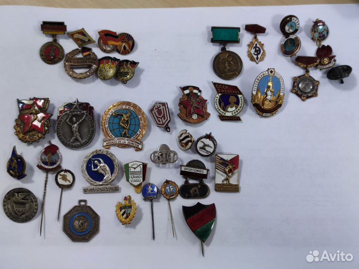 Спортивные знаки СССР, Германия и другие