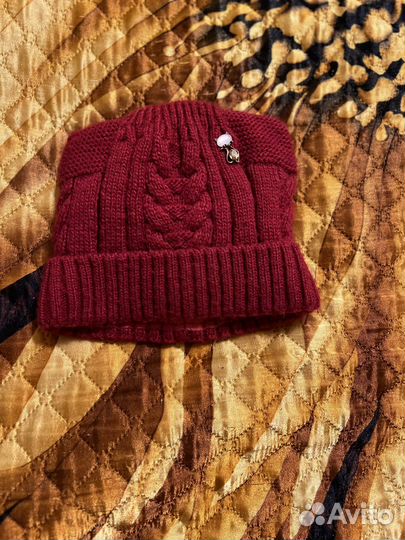 Теплые шапки для девочки