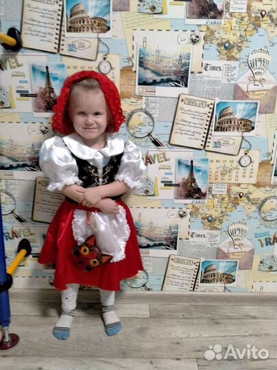 Прокат Костюм лиса лягушка красная шапочка