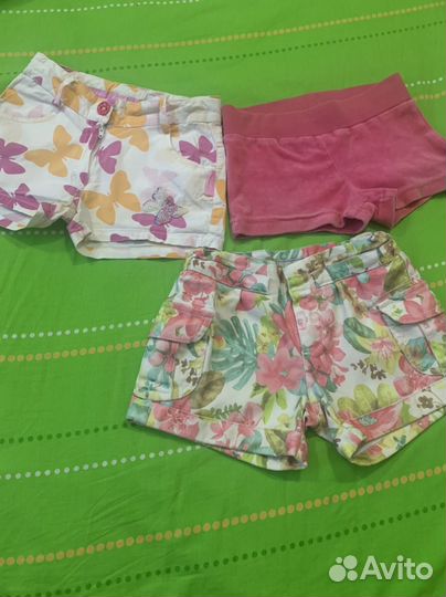 Шорты на 110-116