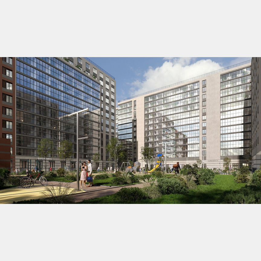 1-к. квартира, 36,8 м², 10/12 эт.