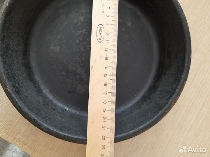 Чугунная сковорода СССР бу