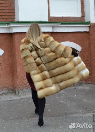 Шуба из лисы
