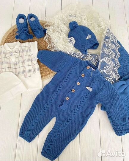 Конверт на выписку зимний для мальчика