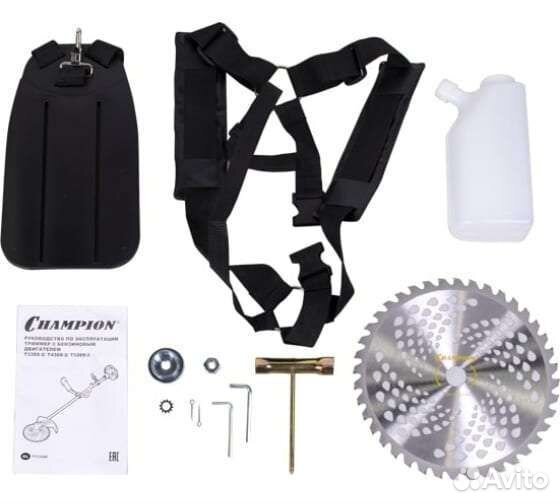 Триммер бензиновый Чемпион T438S-2