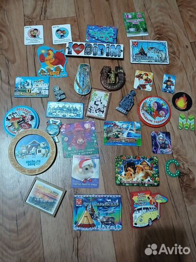 Магнитики на холодильник