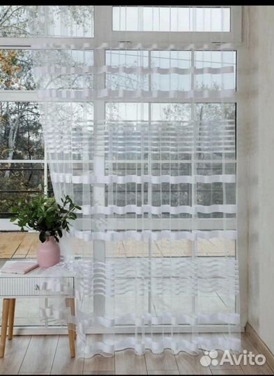 Тюль готовый 3/4/5м