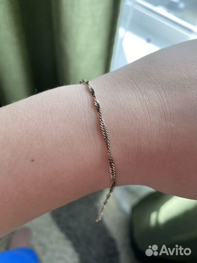Серебряный браслет