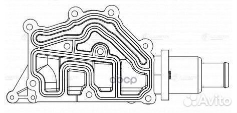 Термостат для а/м Renault Fluence (10) /Megane II