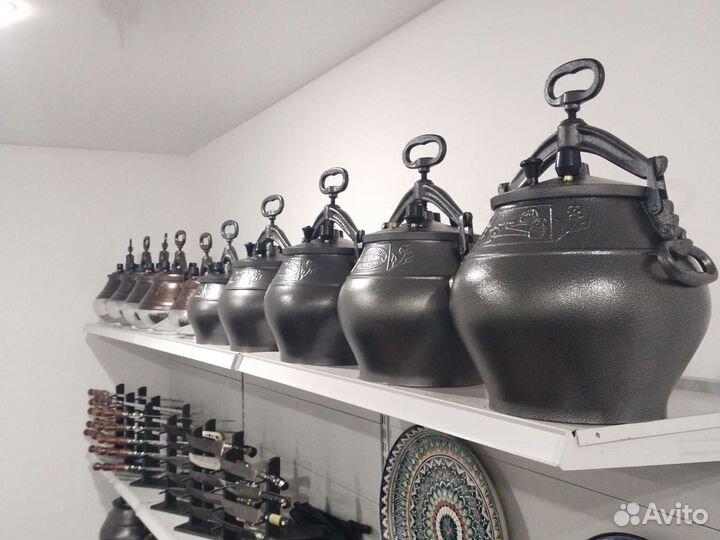 Чугунный казан 10 литров