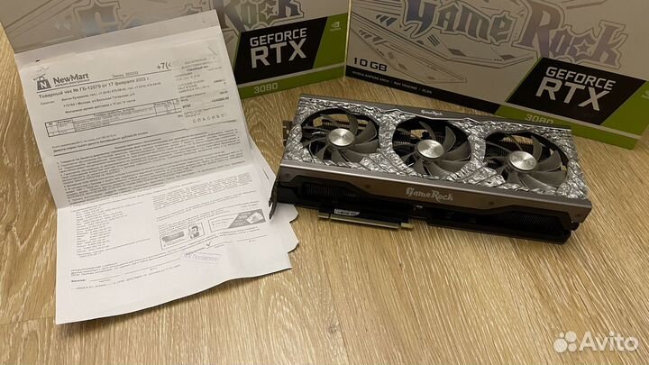 Видеокарта Rtx 3080 GameRock